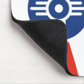 ウィチタ国旗（カンザス州，米国） マウスパッド (コーナー)