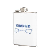 ウィチタ山脈ロッククライミングクイックドロー フラスク (左)