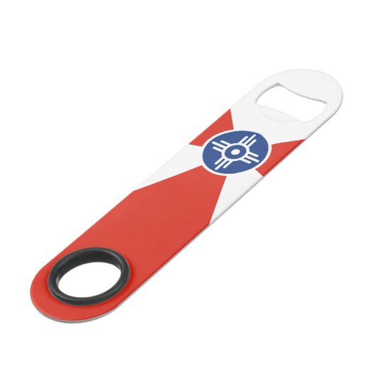 ウィチタ州旗 スピード栓抜き (正面アングル)