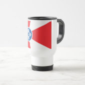 ウィチタ州旗 トラベルマグ (正面右)