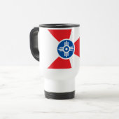 ウィチタ州旗 トラベルマグ (正面左)