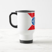 ウィチタ州旗 トラベルマグ (左)