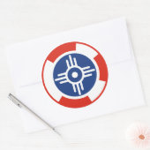 ウィチタ航空隊ローンデル ラウンドシール (封筒)