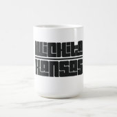 ウィチタ - カンザス州 コーヒーマグカップ (中央)