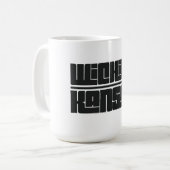 ウィチタ - カンザス州 コーヒーマグカップ (正面左)