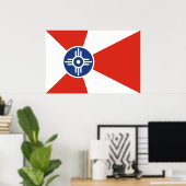 ウィチタ、カンザス、統一された州 ポスター (ホームオフィス)