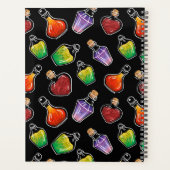 ウィチパーソナライズされたー・スペル・ブックプランナー プランナー手帳 (裏面)