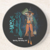 ウィチ不気味ー30歳の誕生日ハロウィーン コースター (正面)