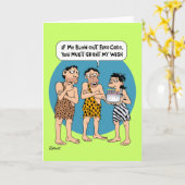 ウィッおもしろいシュ誕生日 カード (黄色い花)