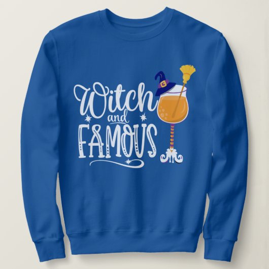 ウィッおもしろいチハロウィーンフード付きスウェットシャツ、トレンディーヒップスター スウェットシャツ (デザイン正面)