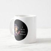 ウィッおもしろいチブードゥー コーヒーマグカップ (正面左)