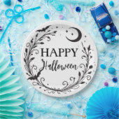 ウィッお洒落チウィッカ信者ハーブ魔法ハロウィーン ペーパープレート (パーティー)