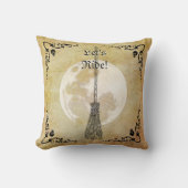 ウィッお洒落チ満月 クッション (正面)