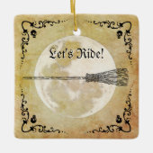 ウィッお洒落チ満月 セラミックオーナメント (正面)