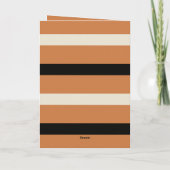 ウィッお洒落チ秋リーフハッピーハローウィン カード (裏面)