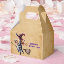 ウィッお洒落チ飛んでいるブルームガールバースデーパーティー フェイバーボックス