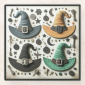 ウィッお洒落チII ガラスコースター (正面)