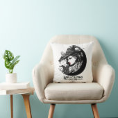 ウィッかわいらしチ&ブラックキャットウィッカ信者ウィッカスペルキャスティング クッション (椅子)