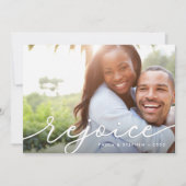 ウィッエレガントシュ |ホリデーフォトカード シーズンカード (正面)