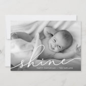 ウィッエレガントシュ | Hanukkahフォトカード シーズンカード (正面)