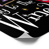 ウィッカのためにワインのハロウィーン飲み方に魔女の方法 ポスター (角)