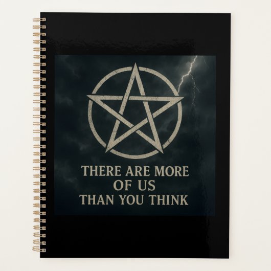 ウィッカの私たちって多い Spiral Planner プランナー手帳 (正面)