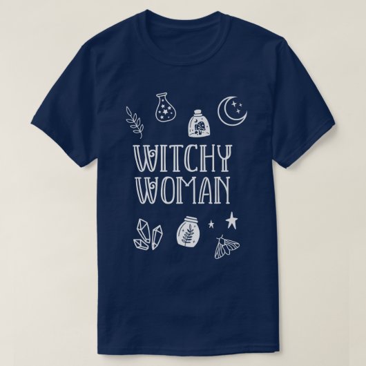 ウィッカウィッチクラフト魔女 Tシャツ (デザイン正面)