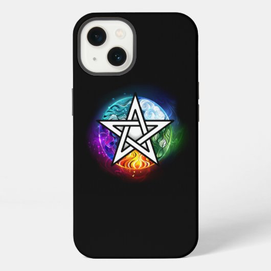 ウィッカンペンタグラム iPhoneケース (裏面)