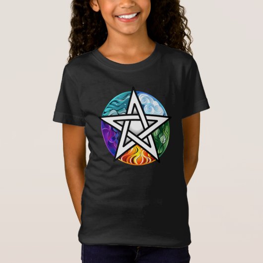 ウィッカンペンタグラム Tシャツ (正面)