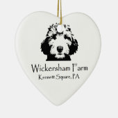 ウィッカーシャムファームオーナメント セラミックオーナメント (右)