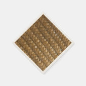 ウィッカーストローラタン スタンダードカクテルナプキン (角)