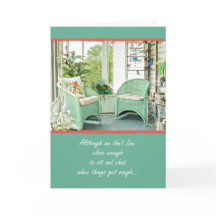 ウィッカーチェアフロントポーチ考えスウィートオブユー