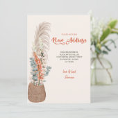 ウィッカーバスケット内のパンパスグラス移動 案内状 (スタンド正面)