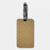 ウィッカーパターン ラゲッジタグ (裏面縦)