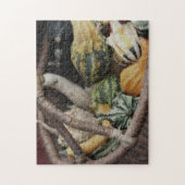 ウィッカーファンシーバスケットの写真の中のグ絵画ールド ジグソーパズル (縦)