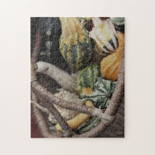ウィッカーファンシーバスケットの写真の中のグ絵画ールド ジグソーパズル (縦)