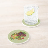 ウィッカーフルーツバスケットヴィネージアートコースター コースター (側面)