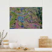 ウィッカーマンドローン撮影 |アルトンタワーズリゾート ポスター (キッチン)