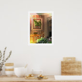 ウィッカーリーマリースケッチ ポスター (キッチン)