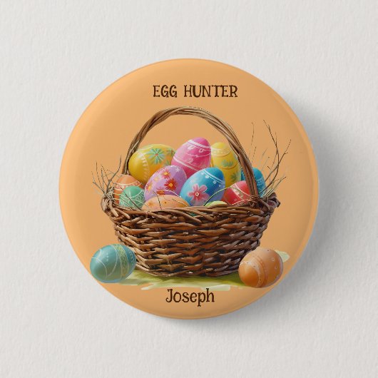 ウィッカーワンダーランドイースターエッグ狩りトートバッグ 缶バッジ (正面)