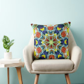 ウィッカー万華鏡のように千変万化するパターン枕 クッション (椅子)