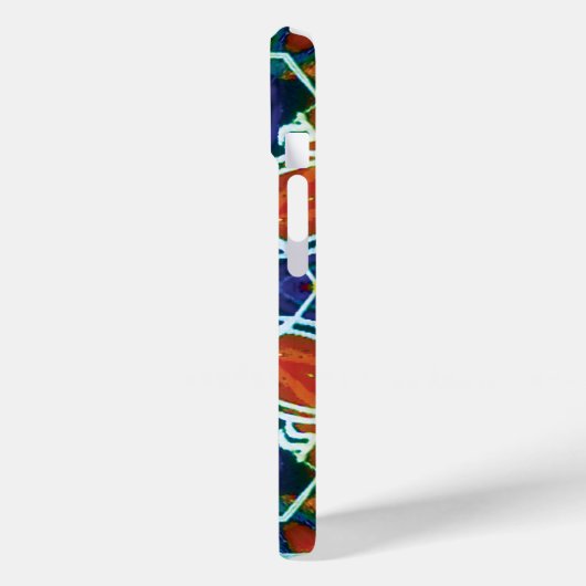 ウィッカー万華鏡のように千変万化するパターン Case-Mate iPhoneケース (裏面 / 左)