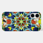 ウィッカー万華鏡のように千変万化するパターン Case-Mate iPhoneケース (裏面 (横))