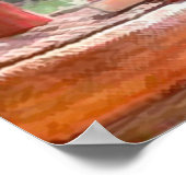 ウィッカー、コーヒー&良い本 ポスター (角)