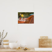 ウィッカー、コーヒー&良い本 ポスター (キッチン)