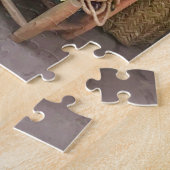 ウィッカー&ストローのマーケットショップ ジグソーパズル (側面)