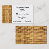 ウィッカー 名刺 (正面/裏面)