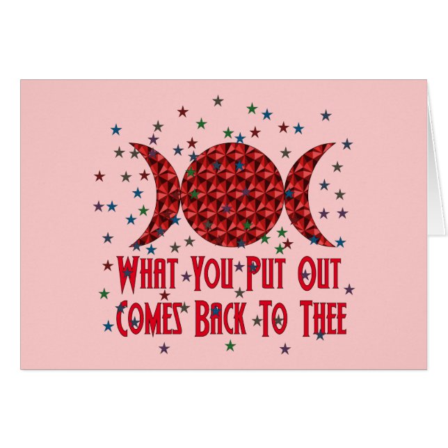 ウィッカ信者のカルマ (正面横)