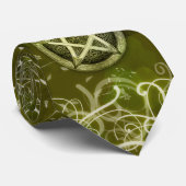 ウィッカ信者の星形五角形 ネクタイ (ロール)