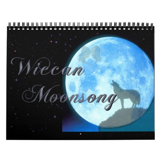 ウィッカ信者のMoonsongのカレンダー2013年 カレンダー (カバー)